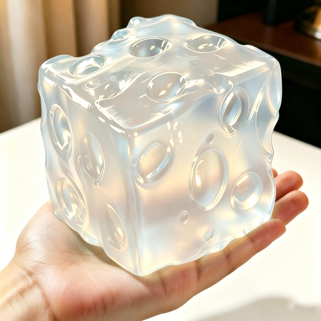 Squishy ost XXL i gelé, formbar