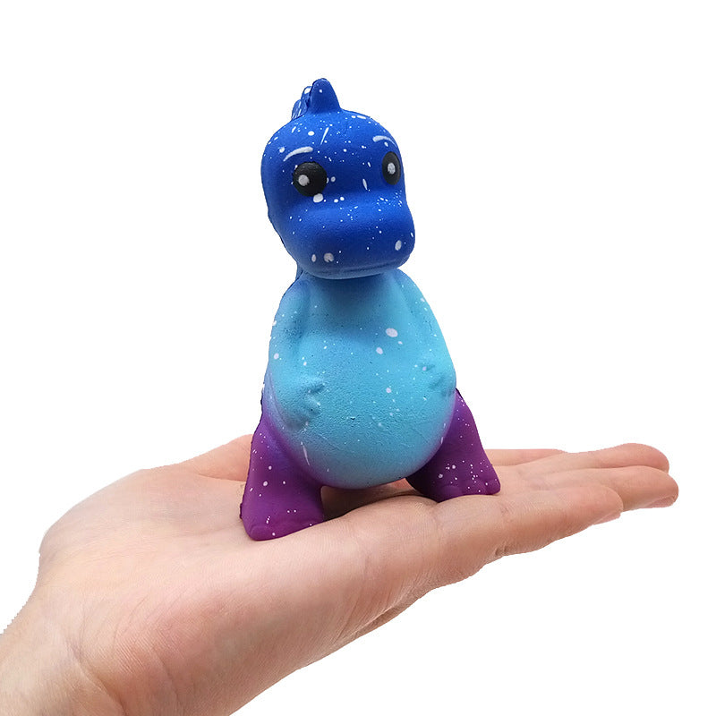 Dinosaurus squishy, galaxy slow rising, 10,5 cm