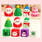 Squishy adventskalender met 24 kerstsquishies, kerst squishy