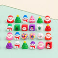 Advent calendar squishy christmas – Squishy Advent Calendar with 24 Christmas Squishies, product photo on pastel paper