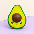 Avocado squishy jumbo – Jumbo Avocado Squishy, Kawaii, product photo on pastel paper