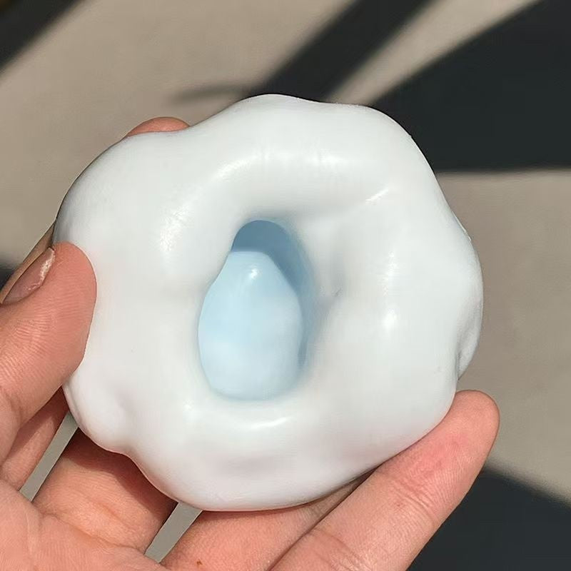 Mochi Squishy Rice Cake, Stretchy Ice Skin
