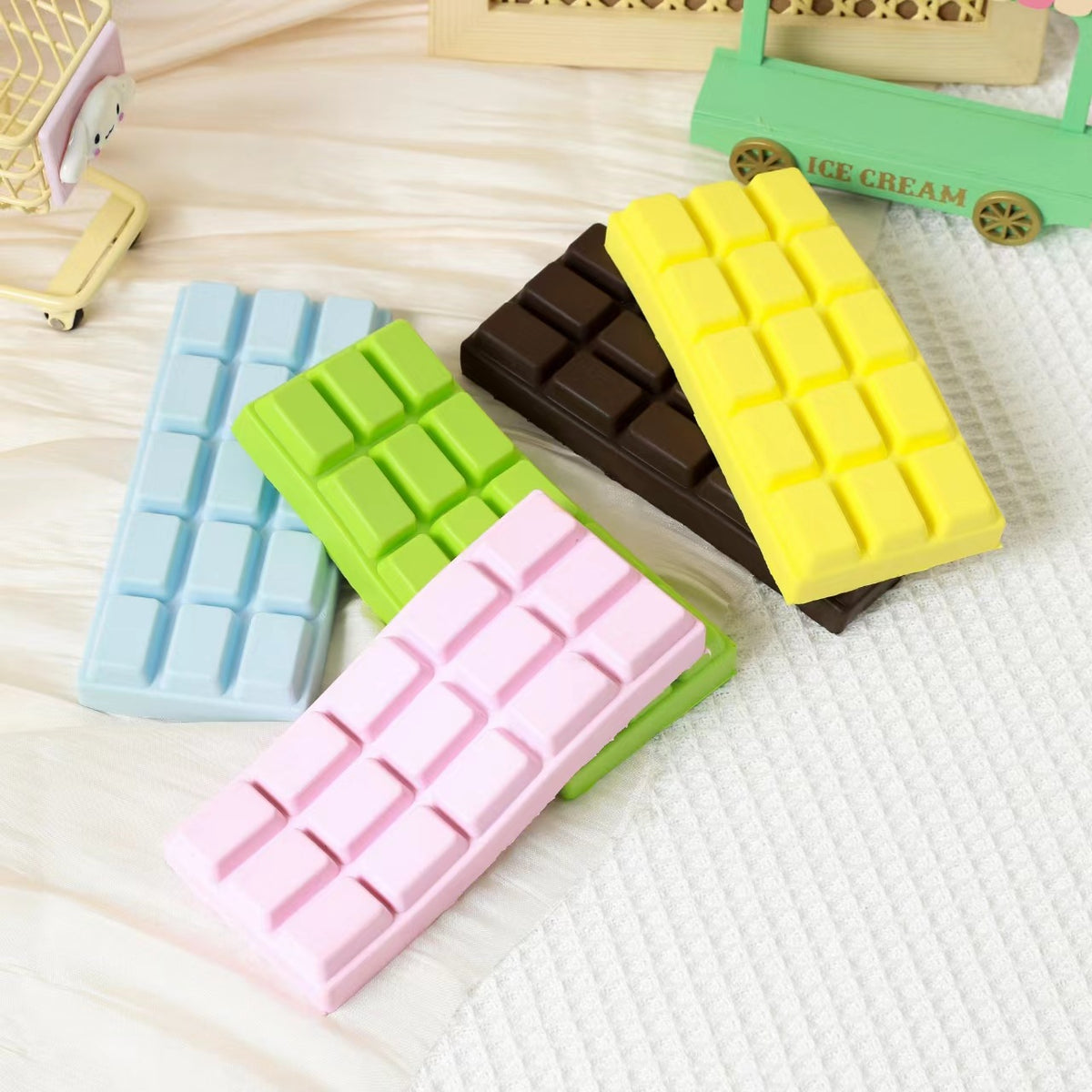 Chocolate Bar Squishy, Slow Rising 15.5 cm