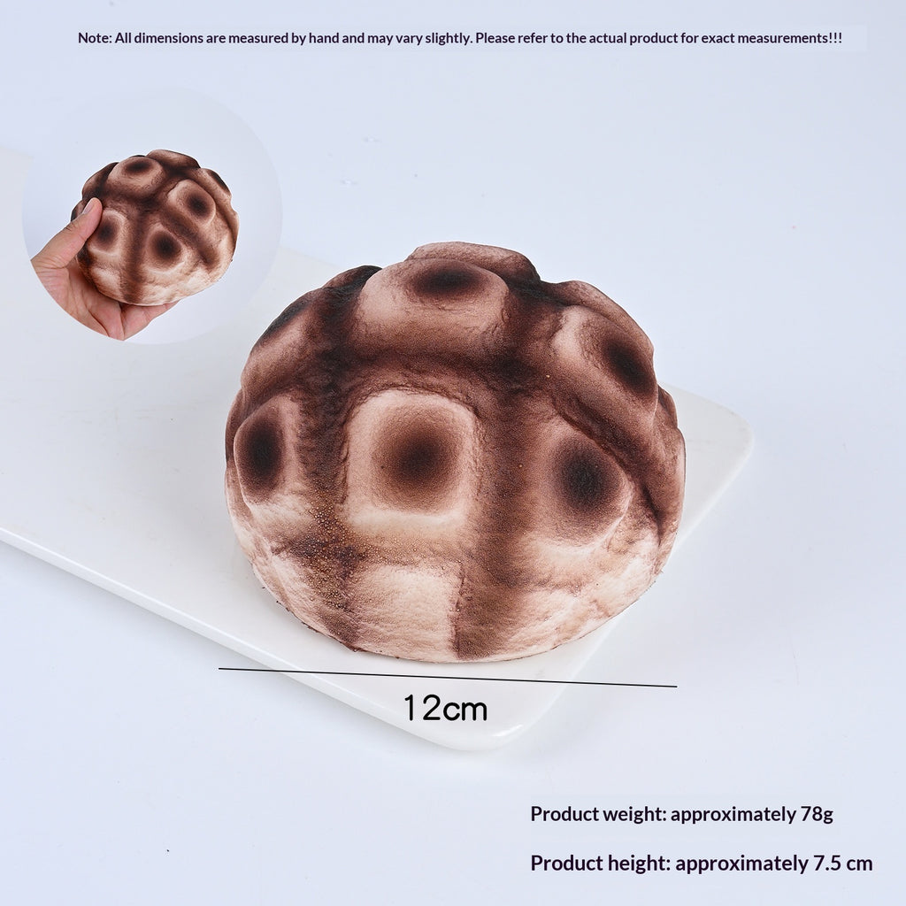 Ananasbrötchen Squishy, Slow Rising 8 oder 12 cm
