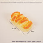 Bread Loaf Squishy, Brioche Style 11 or 15 cm