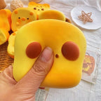Kawaii Toast Squishy mit Gesicht, Slow Rising