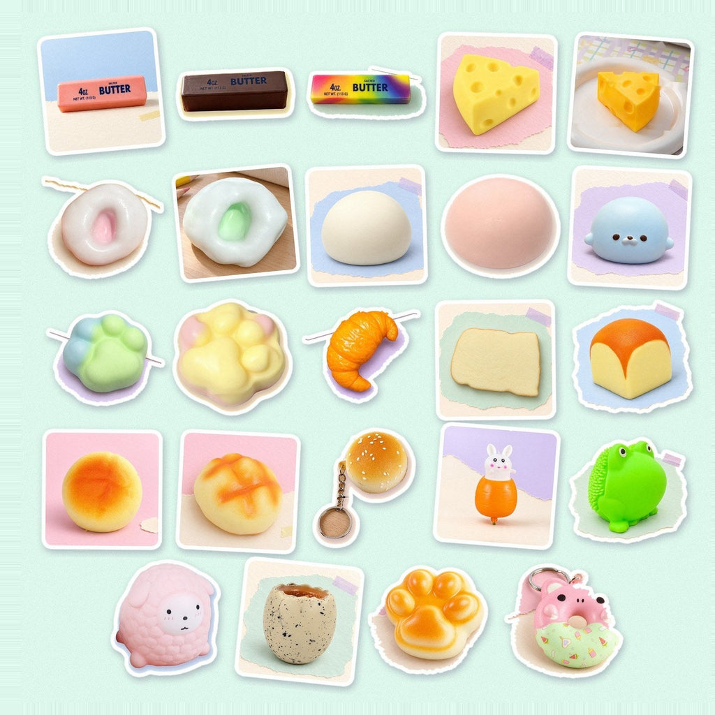 Calendario de adviento squishy para rellenar con 24 squishies distintos