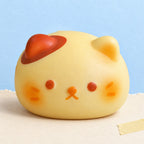 Cat bun squishy kawaii – Cat Bun Squishy, Kawaii Slow Rising, product photo on pastel paper