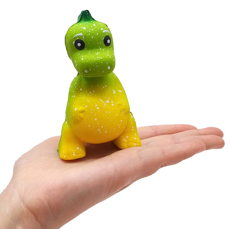 Dinosaurus squishy, galaxy slow rising, 10,5 cm