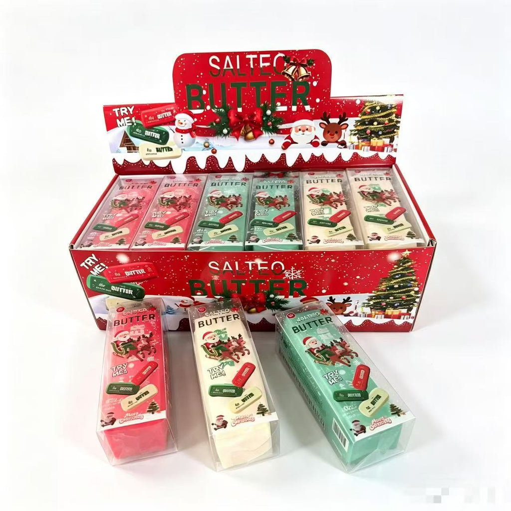 Christmas Butter Squishy, Crispy Stick in Gift Box