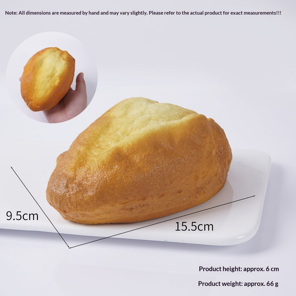 Country Bread Squishy, Golden Loaf 16 cm
