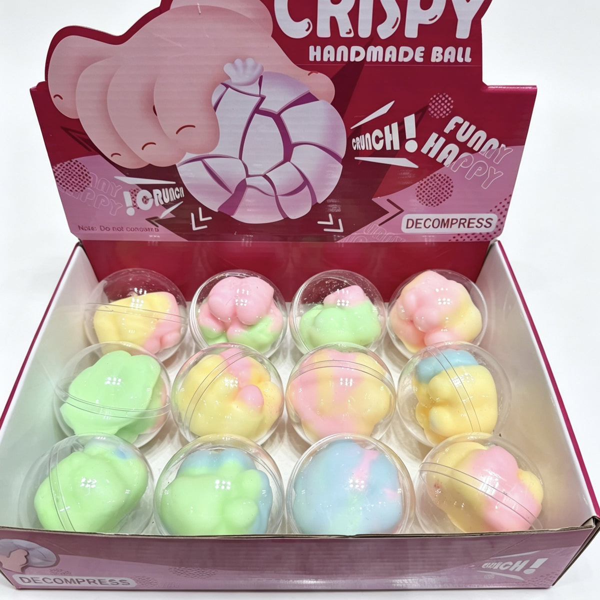Crunchy squishy kattass, 6 cm