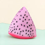 Crunchy Taba Squishy Collection, all 6: Crunchy Dragon Fruit Squishy, Changes Color in Sunlight