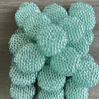 Crunchy Glasblasen Squishy, klar oder Mint