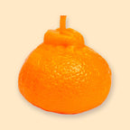 Orange squishy, a realistic fruit, in the crunchy treats squishy set of 4