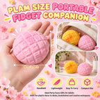 Crunchy Pineapple Bun Squishy, 9 cm