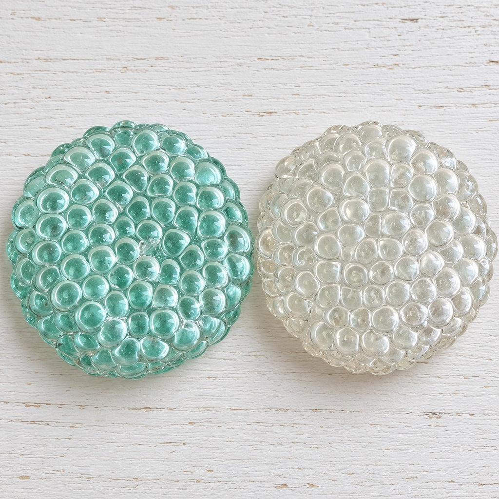 Glass bubble squishy, all colors side by side
