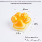 Katzenpfote Squishy als Brötchen, 7 cm, Slow Rising Squishy