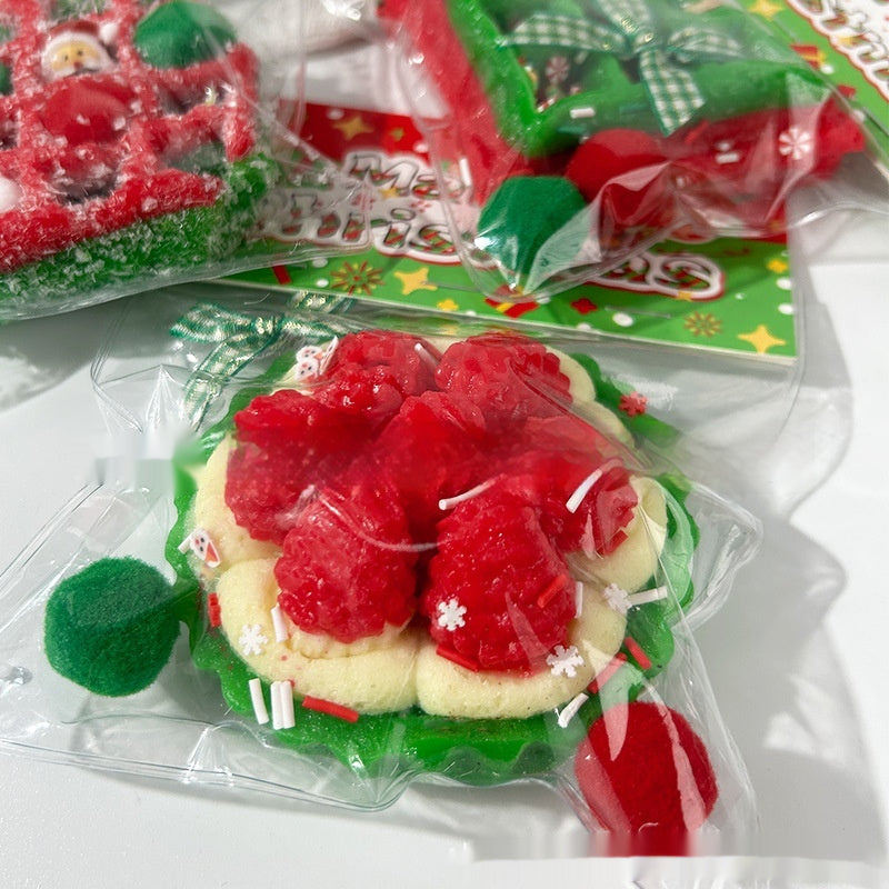 Squishy tarte de framboesa de Natal