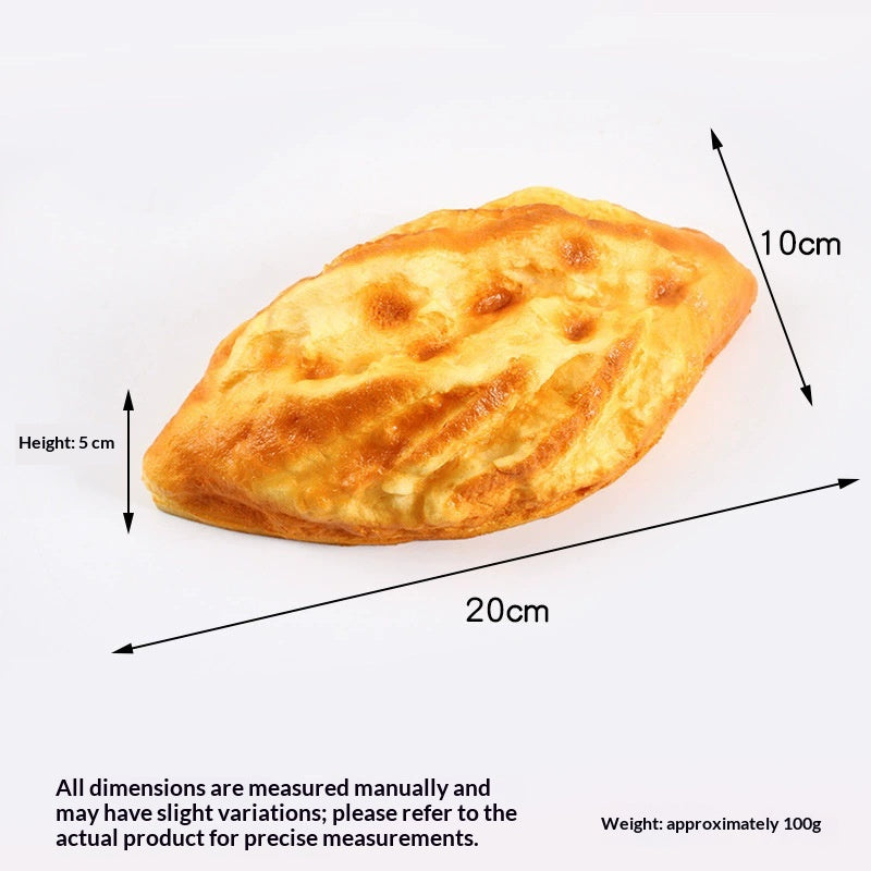 Diamond Bread Squishy, Flat Loaf 20 cm