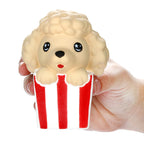 Jumbo Popcorn Puppy Squishy, Kawaii – Popcorn Puppy, 10 x 7.5 x 5.5 cm