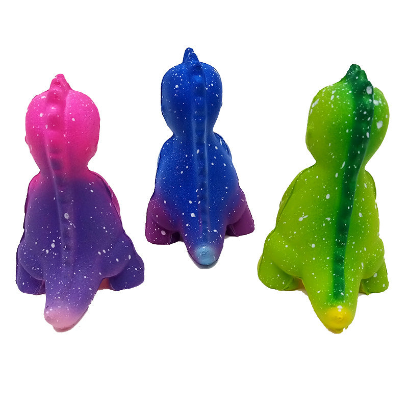 Dinosaurus squishy, galaxy slow rising, 10,5 cm