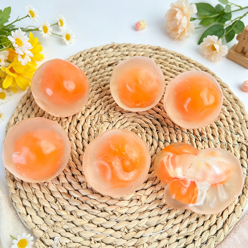 Egg Yolk Coconut Oil Squishy Ball