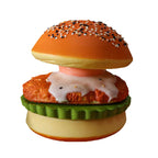 Burger Squishy with Fried Egg, Take Apart, Slow Rising
