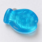 Mini Jelly Fish Squishy, 6 cm (Blue), close-up of the surface and details