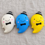 Slow Rising Ghost Squishy, 14.5 cm, all colors side by side