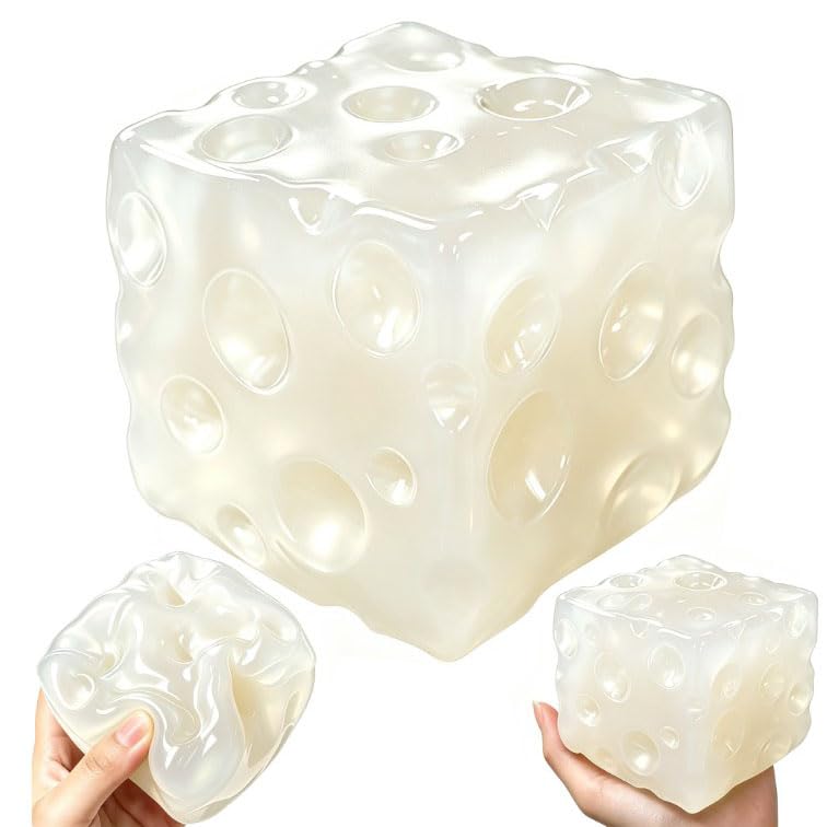 Jumbo Jelly Cheese Squishy, Moldable
