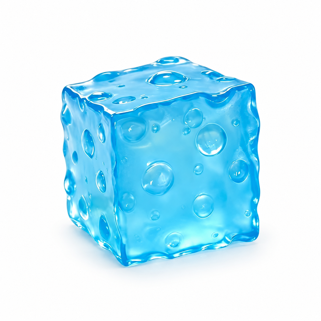 Jumbo Jelly Cheese Squishy, Moldable