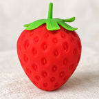 Giant Strawberry Squishy, Jumbo Slow Rising, close-up of the surface and details