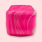 IJsblokje squishy 5 cm, sneeuwvlok, marmer of glitter, gelei squishy