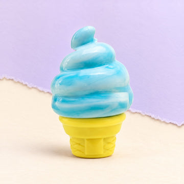 Types of squishies: stretchy silicone ice cream cone squishy