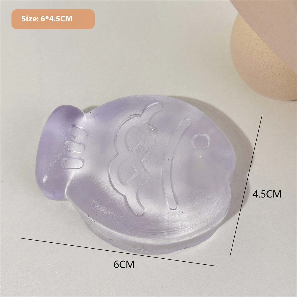 Mini Jelly Fish Squishy, 6 cm