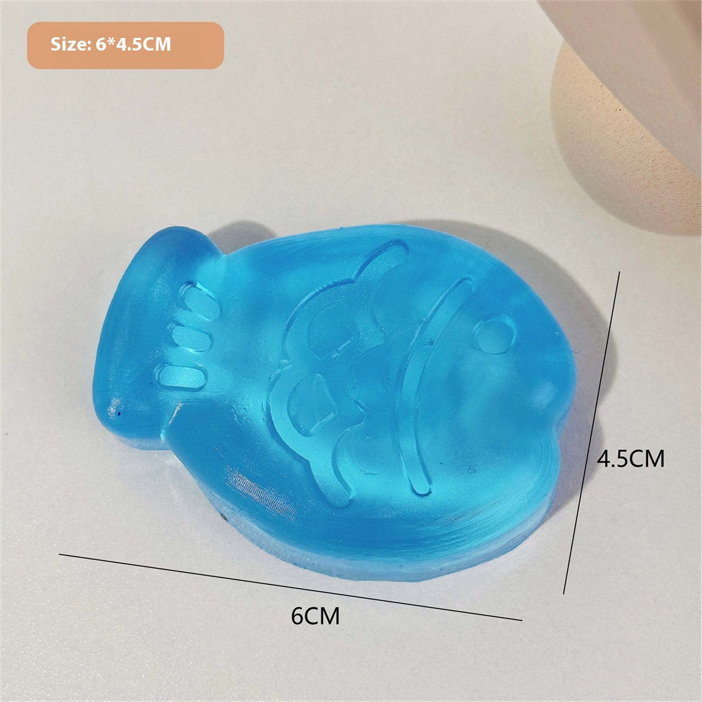 Mini Jelly Fish Squishy, 6 cm