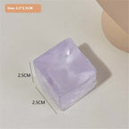 Mini Jelly Ice Cube Squishy, 2.5 cm (Purple)
