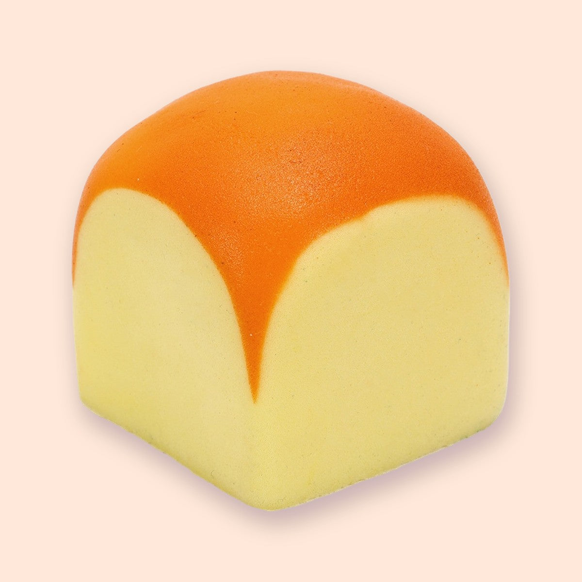 Squishy chleba mini toust, kostka 4,8 nebo 6 cm, slow rising squishy