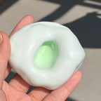 Mochi Squishy Rice Cake, Stretchy Ice Skin (Matcha green)