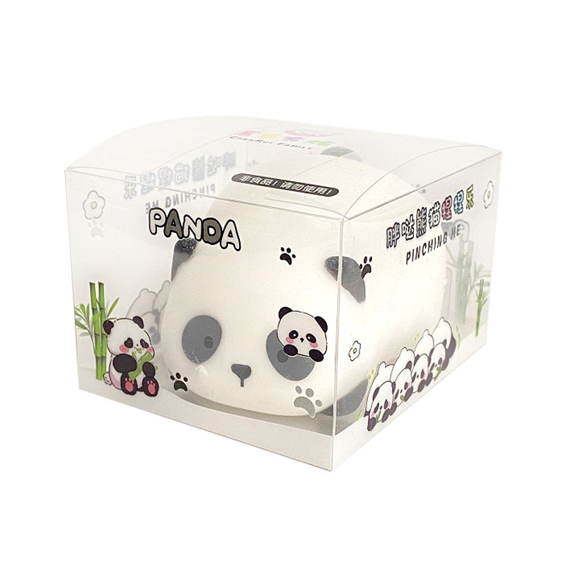 Panda Squishy, Lying Panda in Gift Box