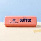 Pastel butter squishy pink – Pastel Butter Squishy, Pink, Strawberry or Chocolate, product photo on pastel paper