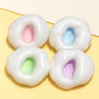 Rice cake squishy set mochi – Mochi Rice Cake Squishy, all 4 flavors, product photo on pastel paper