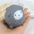 Sheep Squishy, Fluffy Lamb in Pastel TPR