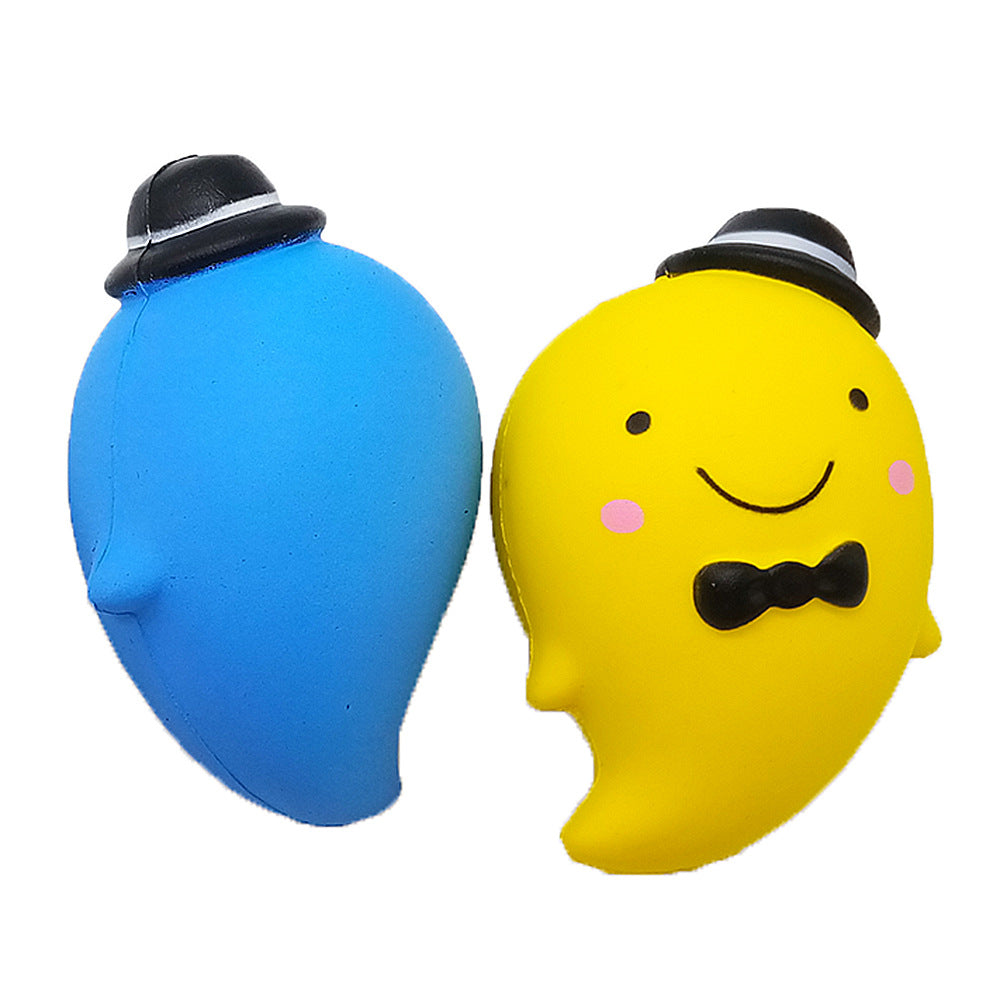 Slow Rising Ghost Squishy, 14.5 cm