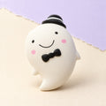 Slow rising ghost squishy – Slow Rising Ghost Squishy, 14.5 cm (White), product photo on pastel paper