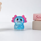 Glitter Axolotl Squishy, Slow Rising