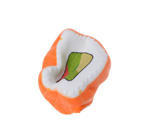 Sushi Squishy kawaii, langsam aufsteigend