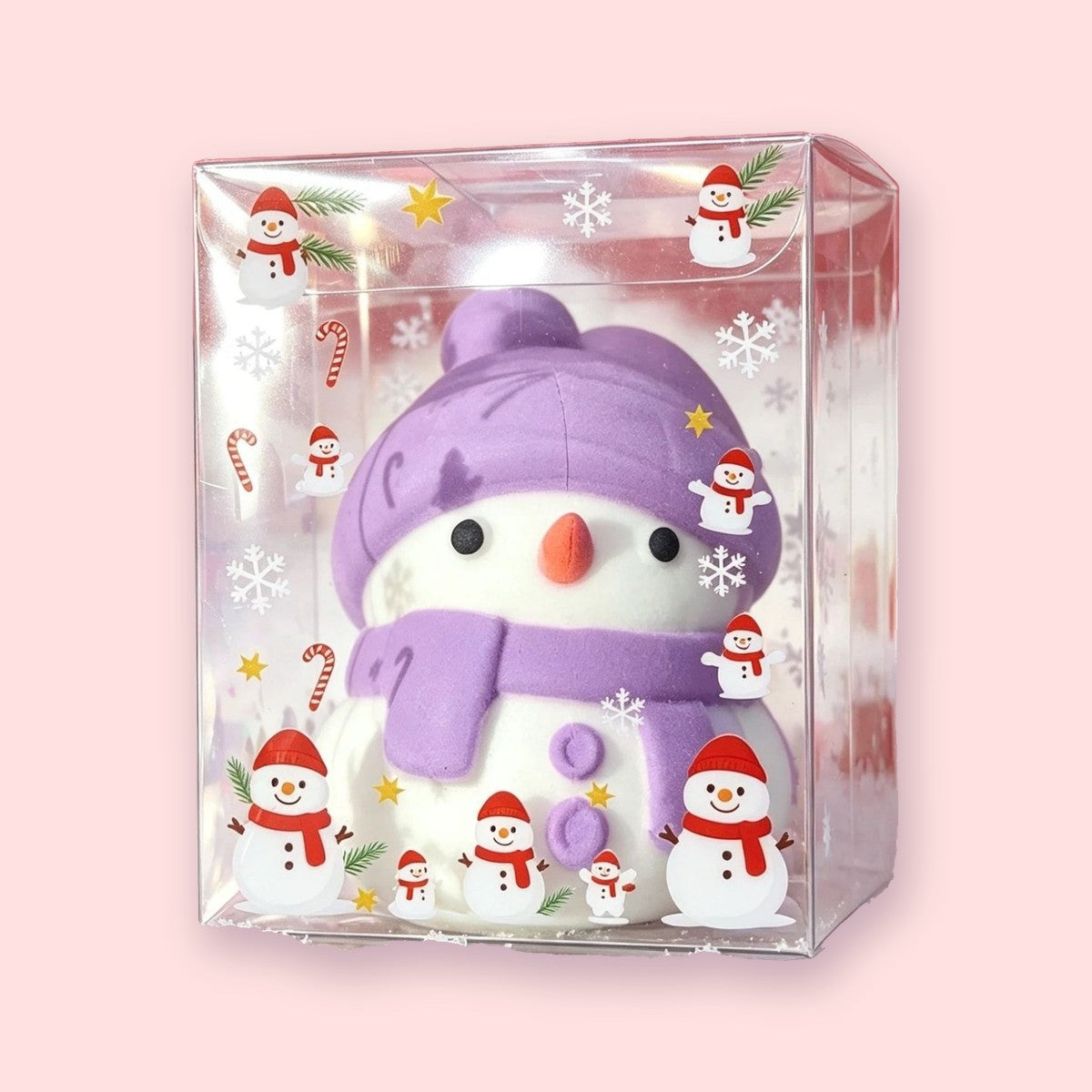 Schneemann Squishy, weich wie Mochi