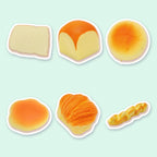 Bread Basket Squishy Set of 6